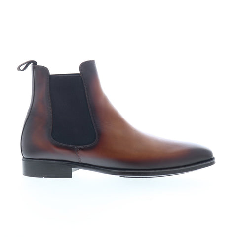 Mezlan Cervantez 24952 Mens Brown Leather Slip On Chelsea Boots