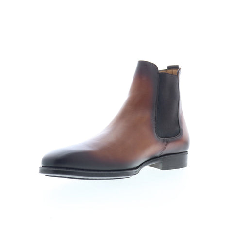 Mezlan Cervantez 24952 Mens Brown Leather Slip On Chelsea Boots