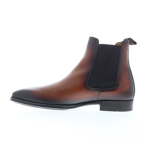 Mezlan Cervantez 24952 Mens Brown Leather Slip On Chelsea Boots