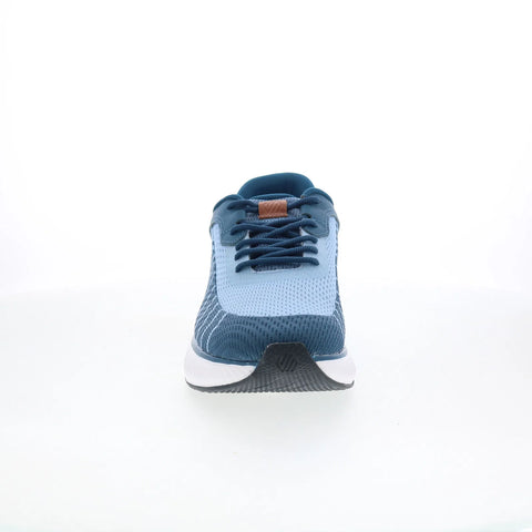 Johnston & Murphy 25-0299 Mens Blue Canvas Lace Up Lifestyle Sneakers Shoes