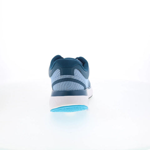 Johnston & Murphy 25-0299 Mens Blue Canvas Lace Up Lifestyle Sneakers Shoes