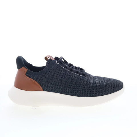 Johnston & Murphy 25-0625 Mens Black Wide Canvas Lifestyle Sneakers Shoes