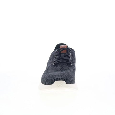 Johnston & Murphy 25-0625 Mens Black Wide Canvas Lifestyle Sneakers Shoes