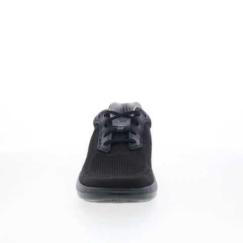 Johnston & Murphy 25-0665 Mens Black Mesh Lace Up Lifestyle Sneakers Shoes