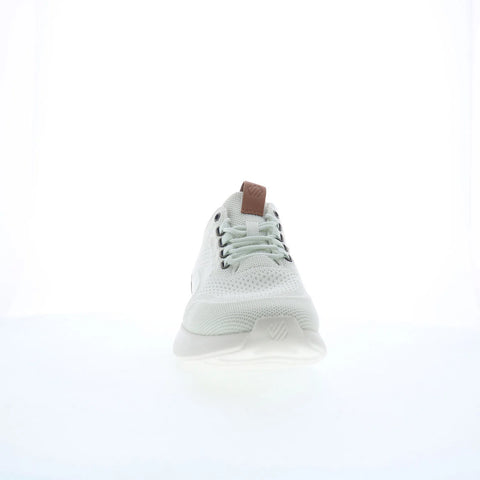 Johnston & Murphy 25-0738 Mens White Canvas Lifestyle Sneakers Shoes