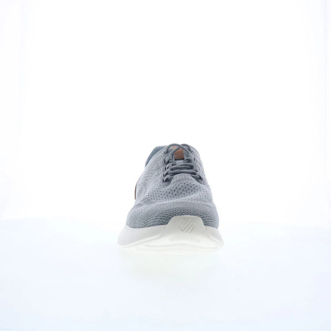 Johnston & Murphy 25-0747 Mens Gray Wide Canvas Lifestyle Sneakers Shoes