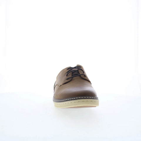Johnston & Murphy 25-1642 Mens Brown Wide Oxfords & Lace Ups Casual Shoes