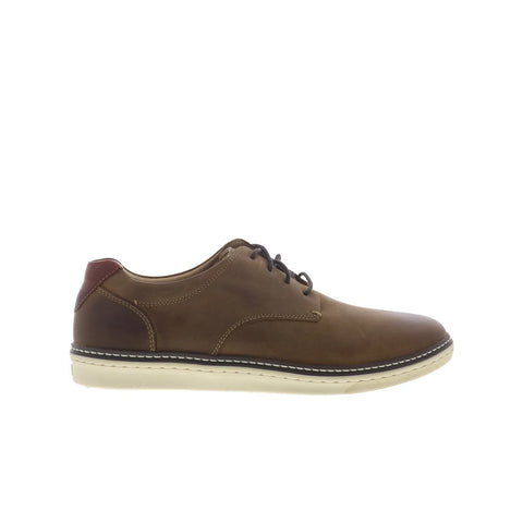 Johnston & Murphy 25-1642 Mens Brown Wide Oxfords & Lace Ups Casual Shoes