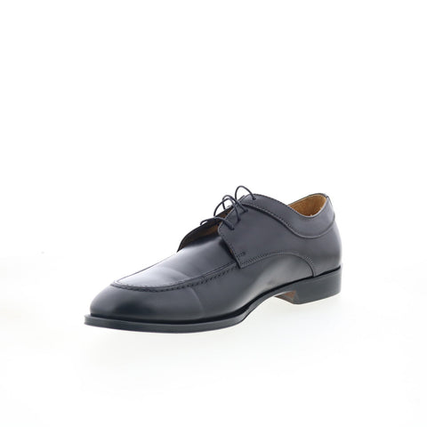 Zelli Italia Verona Italian Calfskin Mens Black Oxfords Casual Shoes