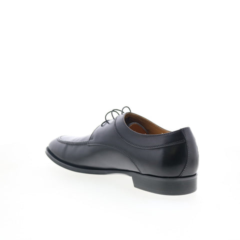 Zelli Italia Verona Apron Toe Oxford Mens Black Leather Oxfords Casual Shoes
