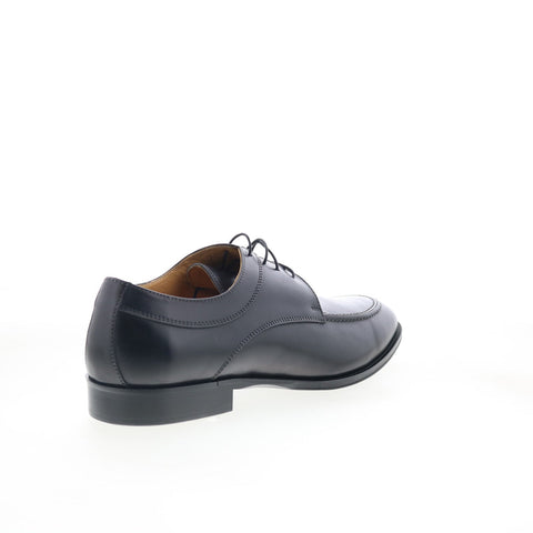 Zelli Italia Verona Apron Toe Oxford Mens Black Leather Oxfords Casual Shoes