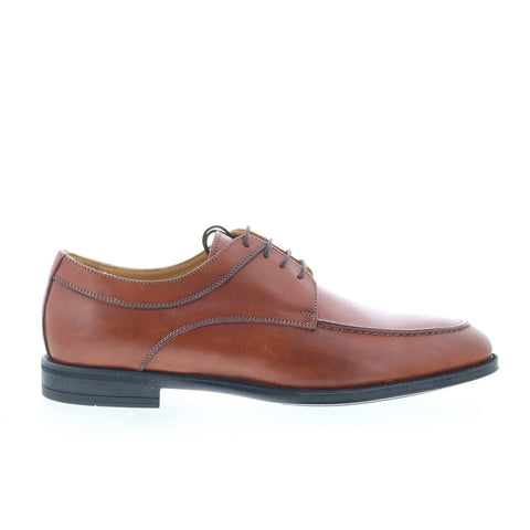 Zelli Italia Verona Apron Toe Oxford Mens Brown Leather Oxfords Casual Shoes