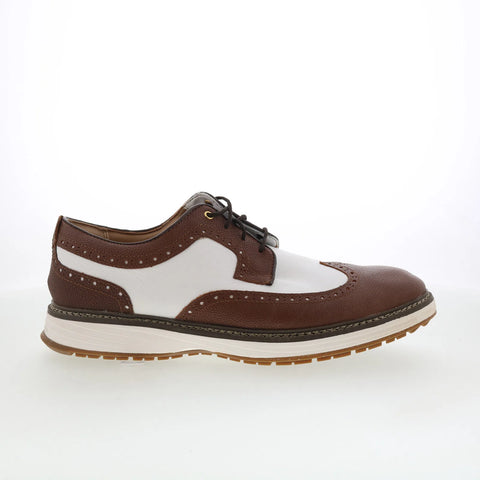 Johnston & Murphy 25-2182 Mens Brown Oxfords Wingtip & Brogue Shoes