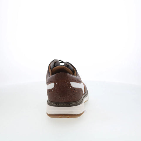 Johnston & Murphy 25-2182 Mens Brown Oxfords Wingtip & Brogue Shoes