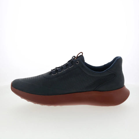 Johnston & Murphy 25-2227 Mens Black Leather Lifestyle Sneakers Shoes