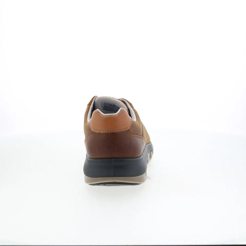 Johnston & Murphy 25-2240 Mens Brown Leather Oxfords & Lace Ups Casual Shoes
