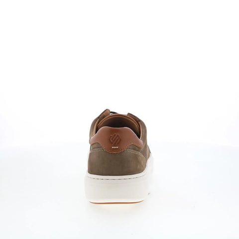 Johnston & Murphy 25-2853 Mens Brown Suede Slip On Lifestyle Sneakers Shoes