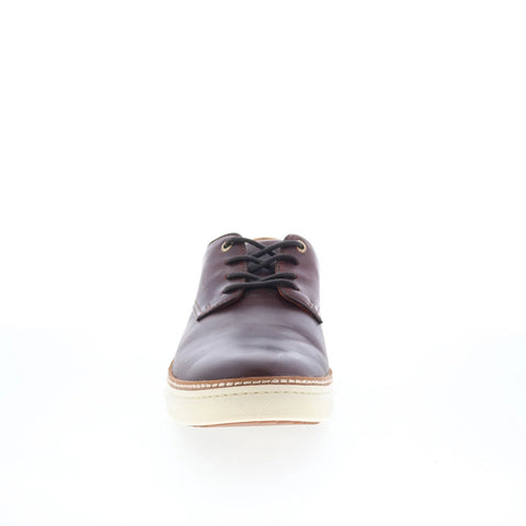 Johnston & Murphy 25-2906 Mens Brown Leather Lifestyle Sneakers Shoes