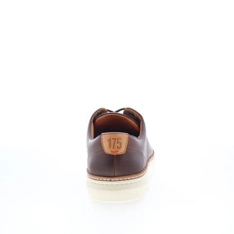 Johnston & Murphy 25-2906 Mens Brown Leather Lifestyle Sneakers Shoes