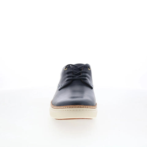 Johnston & Murphy 25-2907 Mens Black Leather Lifestyle Sneakers Shoes