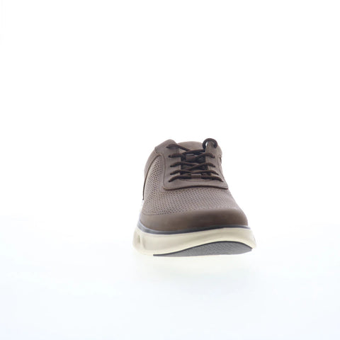 Johnston & Murphy 25-2930 Mens Brown Leather Lifestyle Sneakers Shoes