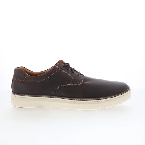 Johnston & Murphy 25-2980 Mens Brown Wide Leather Lifestyle Sneakers Shoes
