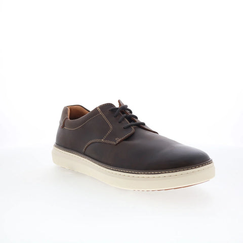 Johnston & Murphy 25-2980 Mens Brown Wide Leather Lifestyle Sneakers Shoes