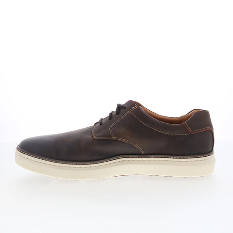 Johnston & Murphy 25-2980 Mens Brown Wide Leather Lifestyle Sneakers Shoes