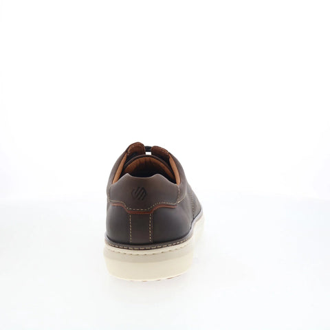 Johnston & Murphy 25-2980 Mens Brown Wide Leather Lifestyle Sneakers Shoes