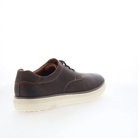 Johnston & Murphy 25-2980 Mens Brown Wide Leather Lifestyle Sneakers Shoes