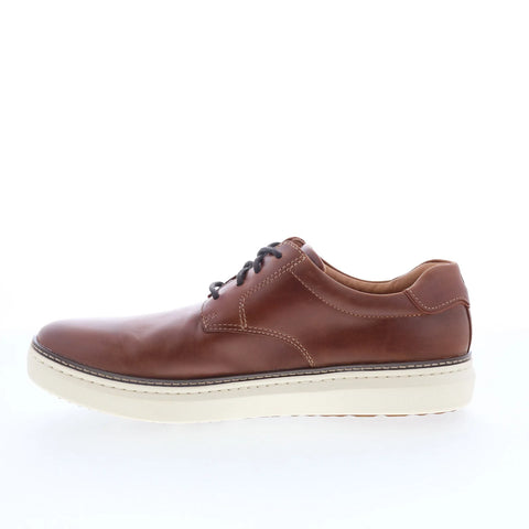 Johnston & Murphy 25-2982 Mens Brown Wide Leather Lifestyle Sneakers Shoes
