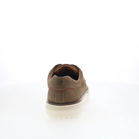 Johnston & Murphy 25-2986 Mens Brown Leather Lifestyle Sneakers Shoes