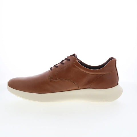 Johnston & Murphy 25-3073 Mens Brown Oxfords & Lace Ups Plain Toe Shoes