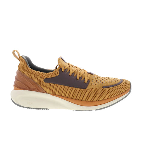 Johnston & Murphy 25-6560 Mens Yellow Canvas Lifestyle Sneakers Shoes