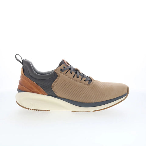 Johnston & Murphy 25-6566 Mens Brown Leather Lifestyle Sneakers Shoes