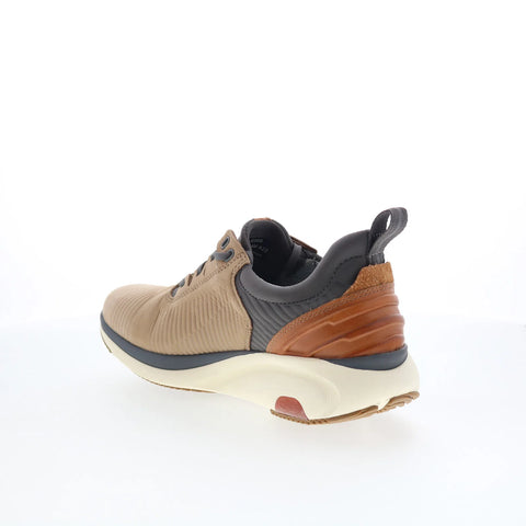 Johnston & Murphy 25-6566 Mens Brown Leather Lifestyle Sneakers Shoes