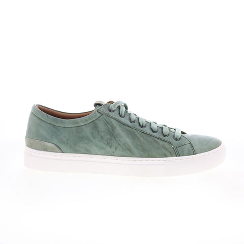 Johnston & Murphy 25-8658 Mens Green Leather Lifestyle Sneakers Shoes