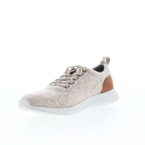 Johnston & Murphy 25-8926 Mens Gray Canvas Lace Up Lifestyle Sneakers Shoes