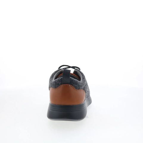 Johnston & Murphy 25-8939 Mens Black Canvas Lace Up Lifestyle Sneakers Shoes