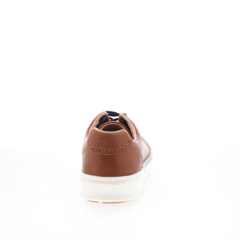 Johnston & Murphy 25-9126 Mens Brown Leather Lifestyle Sneakers Shoes