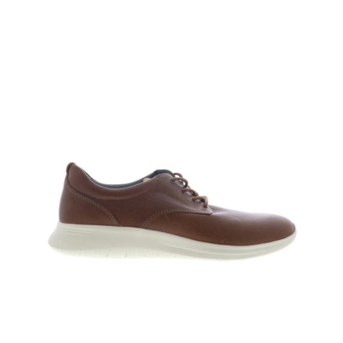 Johnston & Murphy 25-9156 Mens Brown Leather Oxfords & Lace Ups Casual Shoes