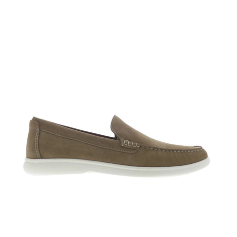 Johnston & Murphy 25-9252 Mens Brown Leather Loafers & Slip Ons Casual Shoes