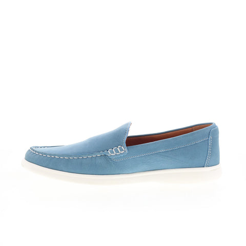 Johnston & Murphy Brannon Venetian 25-9257 Mens Blue Loafers Casual Shoes