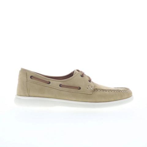 Johnston & Murphy 25-9262 Mens Beige Loafers & Slip Ons Boat Shoes Shoes