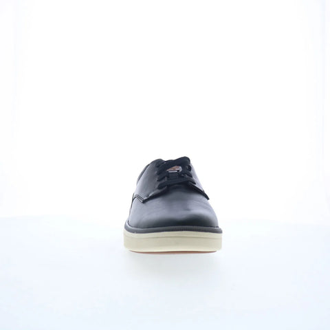 Johnston & Murphy 25-9271 Mens Black Leather Oxfords & Lace Ups Casual Shoes