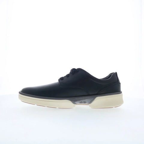 Johnston & Murphy 25-9271 Mens Black Leather Oxfords & Lace Ups Casual Shoes