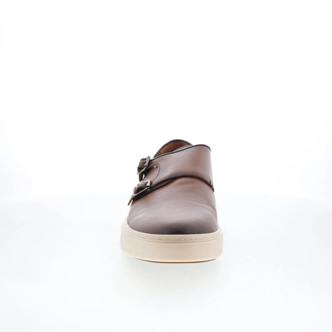 Johnston & Murphy 25-9280 Mens Brown Leather Lifestyle Sneakers Shoes