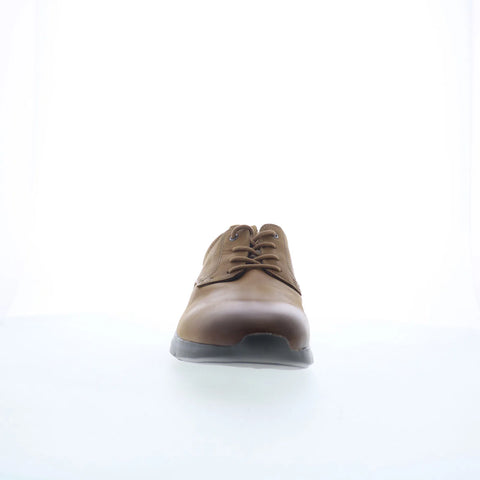 Johnston & Murphy 25-9602 Mens Brown Oxfords & Lace Ups Plain Toe Shoes