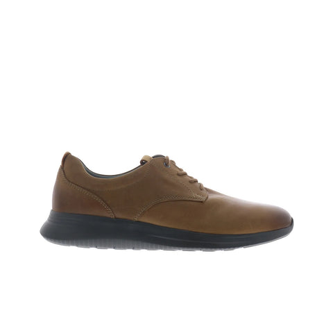 Johnston & Murphy 25-9602 Mens Brown Oxfords & Lace Ups Plain Toe Shoes