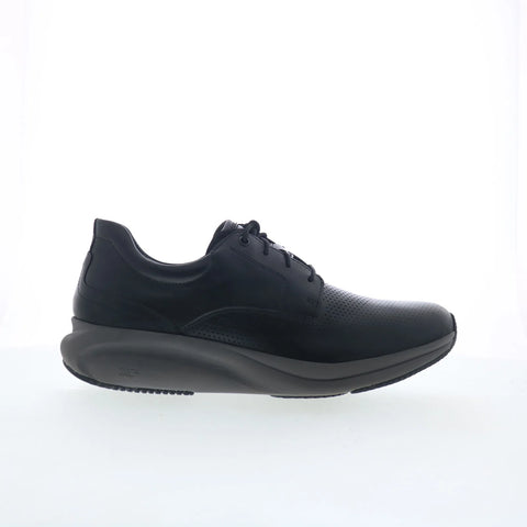 Johnston & Murphy 25-9611 Mens Black Leather Lifestyle Sneakers Shoes